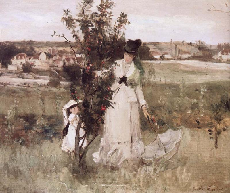 Berthe Morisot Hide and seek oil painting image